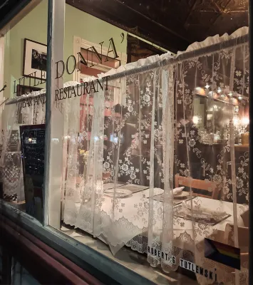 Little Donna's restaurant in Upper Fells Point. Photo credit: Amy Langrehr.