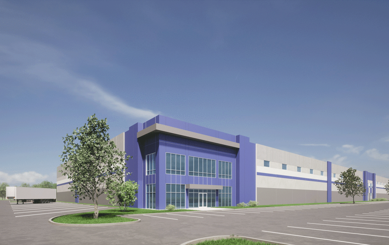 Warehouse to be built at Snowden Square rendering