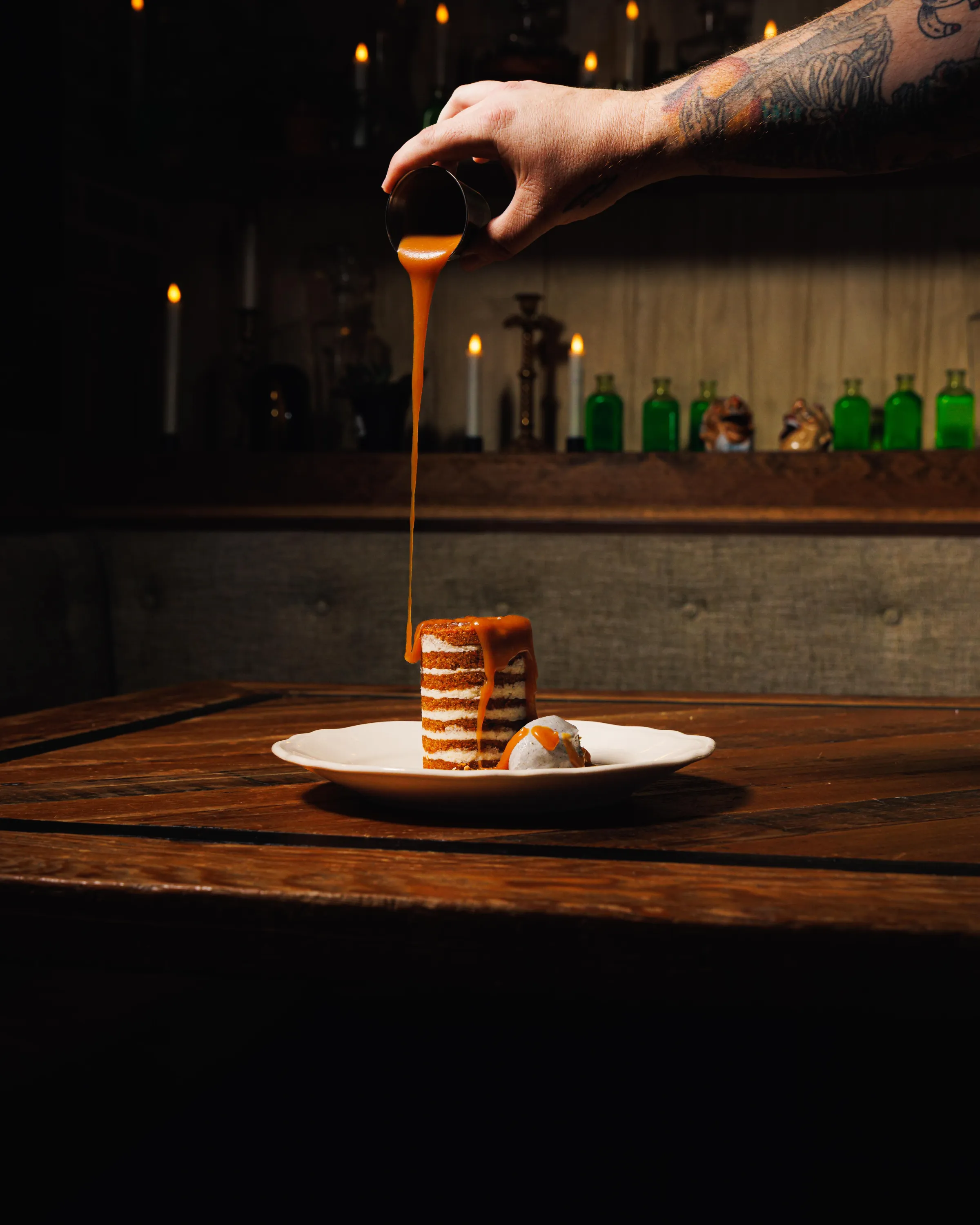 Chef Thomas Malz plans to up the layer count even more on the carrot cake.