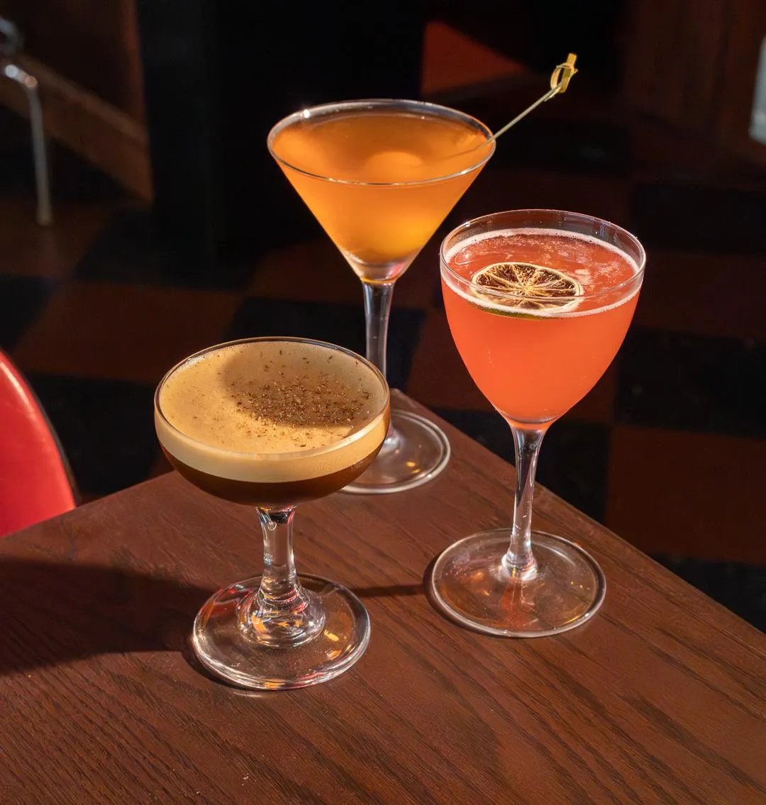 Three cocktails at La Merna.